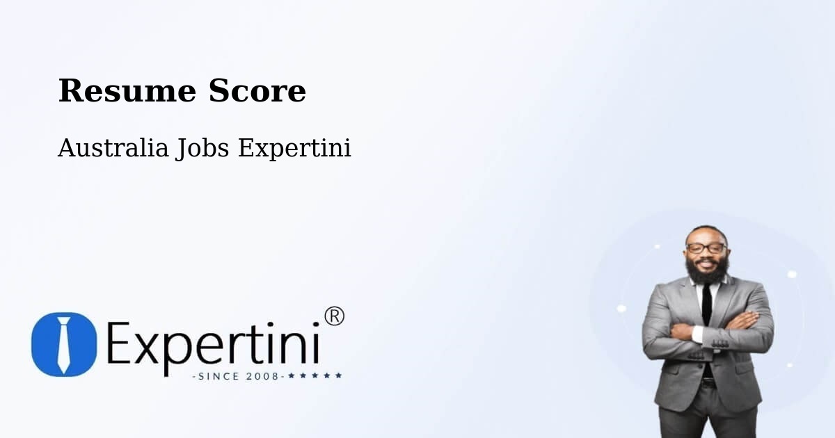 Resume Score & Job Description Match Tool – Putney - Australia Jobs Expertini